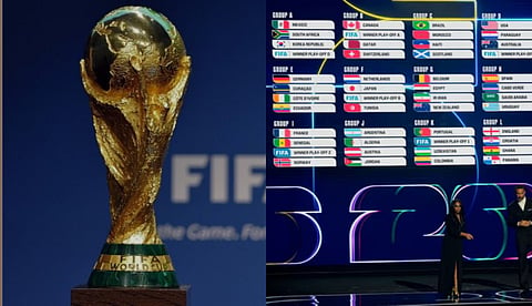 2026 ഫിഫ ലോകകപ്പ്; ഗ്രൂപ്പ് ചിത്രം തെളിഞ്ഞു; അര്ജന്റീന ഗ്രൂപ്പ് 'J' യില്; ബ്രസീല് ഗ്രൂപ്പ് 'C'യില്