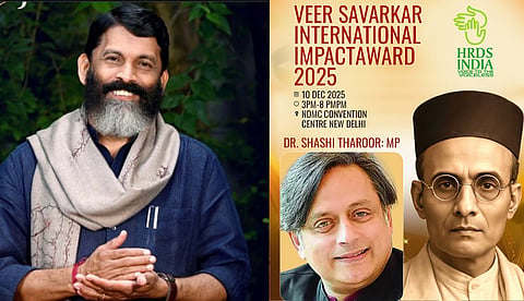 നേരിട്ട് പോയി ക്ഷണിച്ചിരുന്നു; ശശി തരൂര് സവര്ക്കര് പുരസ്കാരത്തിന് അര്ഹനെന്ന് ഇപ്പോഴും വിശ്വസിക്കുന്നു: അജി കൃഷ്ണന്
