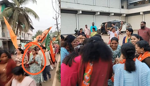 തോല്വിക്ക് പിന്നാലെ എല്ഡിഎഫ് സ്ഥാനാര്ഥി പോയത് ബിജെപി പ്രകടനത്തിന്, മണ്ണാര്ക്കാട് ബിജെപി നേതാവിനൊപ്പം നൃത്തം ചെയ്യുന്ന വീഡിയോ പുറത്ത്