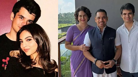 ഏഴ് വര്ഷത്തെ പ്രണയം; പ്രിയങ്ക ഗാന്ധിയുടെ മകന് റെയ്ഹാന് വിവാഹിതനാകുന്നു