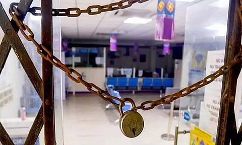 Bank strike