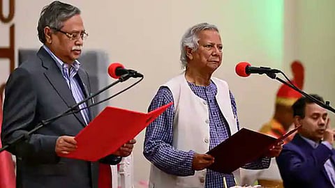 'മുഹമ്മദ് യൂനസ് ഭരണഘടനയെ അനുസരിച്ചില്ല, തന്നെ സ്ഥാനത്ത് നിന്ന് നീക്കാൻ ഗൂഢാലോചന നടത്തി'; ആരോപണവുമായി ബംഗ്ലാദേശ് പ്രസിഡൻ്റ് മുഹമ്മദ് ഷഹാബുദ്ദീൻ