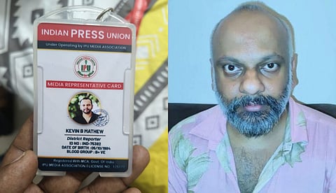 തൃക്കാക്കര ലഹരിക്കടത്ത് കേസ്: കെവിന് ലഹരി വില്പ്പന നടത്തിയത് മാധ്യമപ്രവര്ത്തകനെന്ന വ്യാജേന; ഐഡി കാര്ഡുകള് കണ്ടെടുത്തു