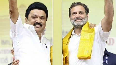 ഇനി ഒപ്പം ഇരിക്കാനില്ല; ലോക്സഭയില് കോണ്ഗ്രസിനൊപ്പമുള്ള ഇരിപ്പിടം മാറ്റണമെന്ന് ഡിഎംകെ