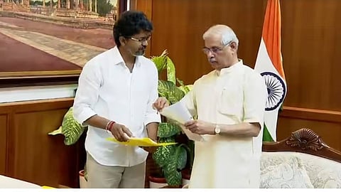 Tamil nadu Minister Formation:
Vijay met with the Governor