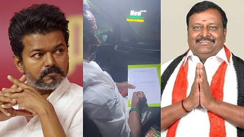 Kamaraj MLA, TVK Vijay