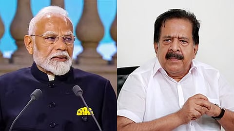 മുഖ്യമന്ത്രി പ്രഖ്യാപനം: കോൺഗ്രസിനെ പരിഹസിച്ച പ്രധാനമന്ത്രിക്ക് മറവിരോഗമെന്ന് ചെന്നിത്തല