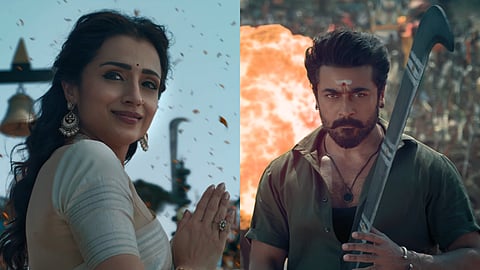 'കറുപ്പ്' സിനിമയിൽ തൃഷ, സൂര്യ