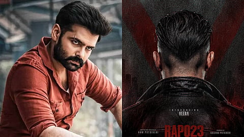 റാം പോത്തിനേനി, 'റാപോ 23' പോസ്റ്റർ
