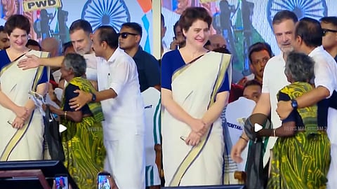 Ammalu Amma came to watch Satheesan's oath-taking ceremony