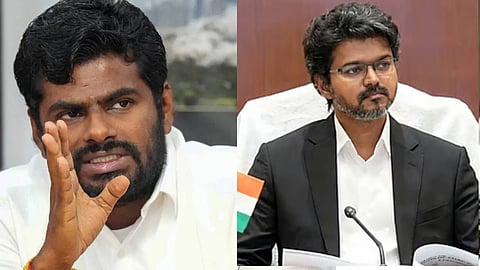 annamalai against chief minister vijay