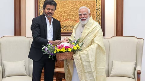 Narendra Modi-Vijay meeting