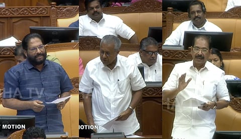 "കാന്സര് രോഗികളെ പോലും തലങ്ങും വിലങ്ങും മാറ്റുന്നു", കൂട്ട സ്ഥലംമാറ്റത്തില് അടിയന്തര പ്രമേയം; അനുമതി നിഷേധിച്ചതോടെ സഭ ബഹിഷ്കരിച്ച് പ്രതിപക്ഷം
