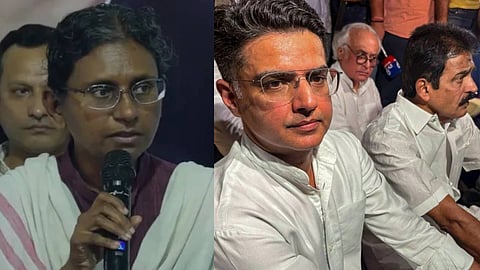 Congress protests against rejection of Meenakshi Natarajan's nomination