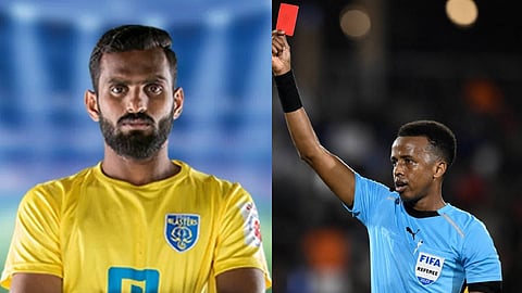 "റഫറിക്ക് ഭ്രഷ്ട് കൽപ്പിക്കുമ്പോൾ ഫുട്ബോൾ സ്നേഹികൾക്ക് വീർപ്പ് മുട്ടുന്നുണ്ടാകും"; കുറിപ്പുമായി സി.കെ. വിനീത്