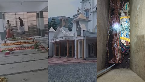 കല്ലറയിൽ അജ്ഞാത മൃതദേഹം?; പ്ലാസ്റ്റിക് പായയിൽ പൊതിഞ്ഞ നിലയിൽ കണ്ടെത്തിയത് കണ്ണൂർ വാണിയപ്പാറ പള്ളി സെമിത്തേരിയിൽ