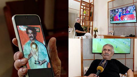 ലോകകിരീടം നെഞ്ചോട് ചേർത്ത ഓർമയിൽ മലയാളി; 81ാം വയസിലും ഏത് രാത്രിയിലും ഫുട്ബോൾ കാണാൻ ഉസ്മാൻ റെഡി!