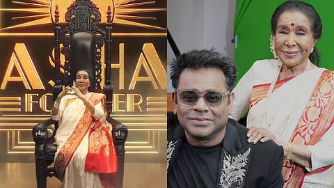 ASHA FOREVER; ഇതിഹാസ ഗായികയ്ക്ക് ആദരവുമായി എ.ആർ. റഹ്മാൻ