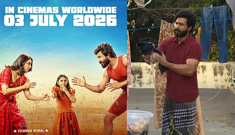 തിയേറ്റര് കുലുക്കാന് വീണ്ടും 'ഗാട്ട കുസ്തി 2'; വിഷ്ണു വിശാല്-ഐശ്വര്യ ലക്ഷ്മി ചിത്രം ജൂലൈ 3ന് തിയേറ്ററുകളില്