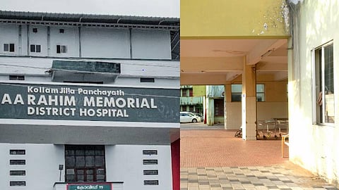 Police have registered a case against the patient's helper