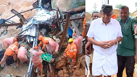 ദുരന്തഭൂമിയായി കള്ളാടി!
ഇന്ന് കണ്ടെത്തിയത് നാല് മൃതദേഹങ്ങൾ; സർക്കാർ മുന്നൊരുക്കങ്ങൾ സ്വകരിച്ചില്ലെന്ന് പ്രതിപക്ഷ നേതാവ്
