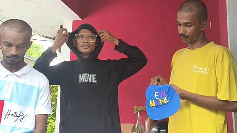 Three young men's heads were publicly shaved