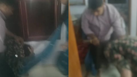 Woman beaten by brother for accusing her of theft