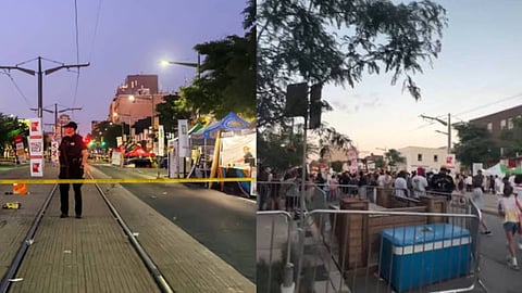 Shooting at local festival in Toronto, Canada