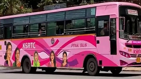Pink bus for women