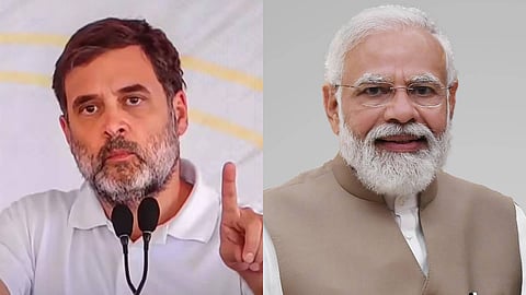 Rahul Gandhi against Narendra Modi
