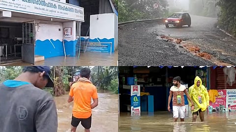 വടക്കൻ കേരളത്തെ വലച്ച് കനത്ത മഴ; ഉരുൾപൊട്ടൽ സാധ്യത കണക്കിലെടുത്ത് കൂടുതൽ കുടുംബങ്ങളെ ക്യാമ്പുകളിലേക്ക് മാറ്റി