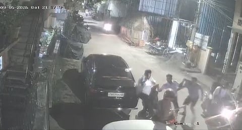 TVK leader hacked to death