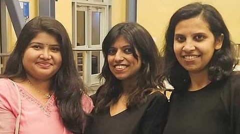 അഞ്ജന, ആൻ മേരി, അനില