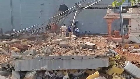 Massive explosion at a pharmaceutical plant in Andhra