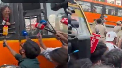 Journalists, including Malayalis, were taken into custody and subsequently released