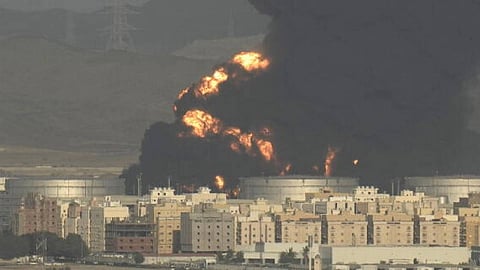 Saudi attack on oil storage facility in Yemen