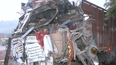 12 dead in Madhya Pradesh after a truck lost control and plowed into a group of devotees
