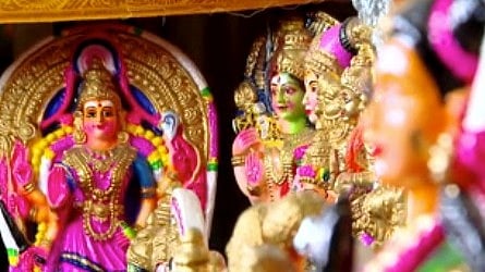 പതിനായിരത്തിലധികം ബൊമ്മകൾ, 110 വർഷം പഴക്കമുള്ള വിഗ്രഹങ്ങൾ; നവരാത്രിക്കാലത്ത് അപൂർവ കാഴ്ചയൊരുക്കി 'ശക്തികൃപ'
