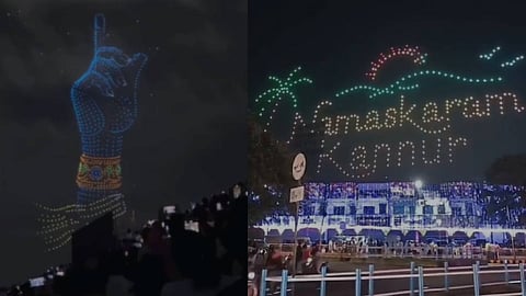 Drone show in Kannur faces a barrage of trolls on social media