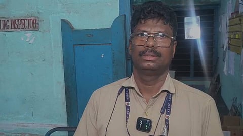Five people, including a KSRTC station master, were struck by lightning in Parassala