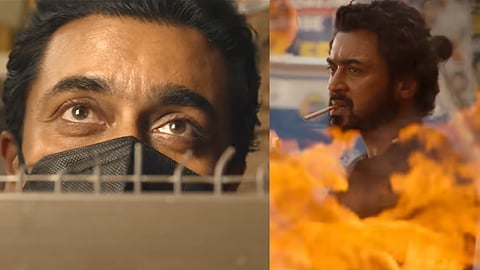 തീപാറും സ്റ്റൈലിഷ് ലുക്കില് സൂര്യയുടെ ഡിഎസ്പി ഇമ്പരാജ്; 'സീന്' ഗ്ലിംപ്സ് പുറത്ത്