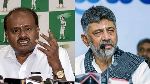 "ഞങ്ങളെ ഇല്ലാതാക്കാന് 600 കോടി രൂപയുടെ ഗൂഢാലോചന; പിന്നില് ഡി കെ ശിവകുമാര്": എച്ച്.ഡി. കുമാരസ്വാമി