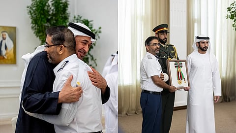 'ധീരമായ ഇടപെടൽ'; ഫ്ലൈദുബായ് വിമാനത്തിൽ വെച്ച് ആക്രമിക്കപ്പെട്ട ഇന്ത്യൻ പൈലറ്റിന് യുഎഇയുടെ ആദരം