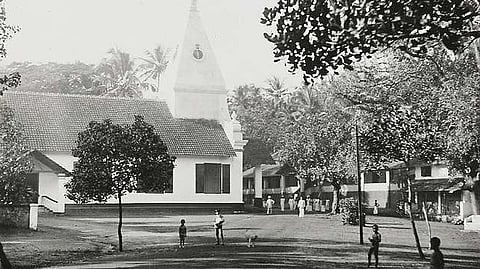 ഫ്രഞ്ച് ഭരണകാലത്തെ മാഹി പള്ളി