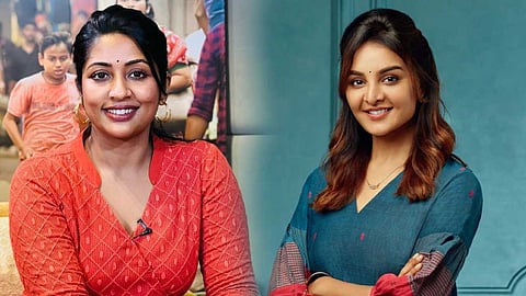 നവ്യാ നായര്, മഞ്ജു വാര്യര്