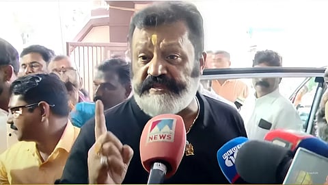 'സിനിമാ വിവാദം മാധ്യമങ്ങള്ക്ക് കിട്ടിയ തീറ്റ'; തട്ടിക്കയറി സുരേഷ് ഗോപി