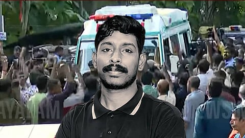 പ്രിയപ്പെട്ട വീട്ടുമുറ്റത്ത് ഒരിക്കല് കൂടി അര്ജുന്; യാത്ര പറഞ്ഞ് നാടും നാട്ടുകാരും
