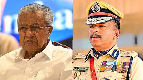 ഒടുവില് ഔട്ട് ! എഡിജിപി അജിത് കുമാറിനെ ക്രമസമാധാന ചുമതലയില് നിന്ന് മാറ്റി