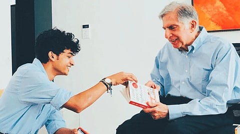 'പ്രിയപ്പെട്ട വിളക്കുമാടത്തിനു' വിട; കുറിപ്പുമായി രത്തൻ ടാറ്റയുടെ വിശ്വസ്തൻ ശാന്തനു നായിഡു