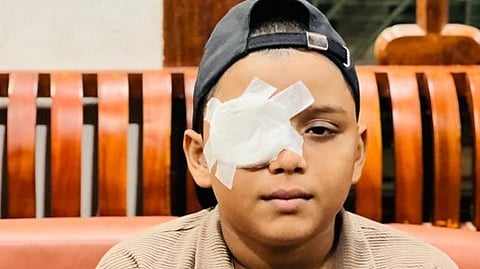 പേരാമ്പ്രയിൽ SFI-MSF സംഘർഷം; ഗുണ്ട് പൊട്ടി 11 കാരൻ്റെ കണ്ണിന് പരുക്കേറ്റു